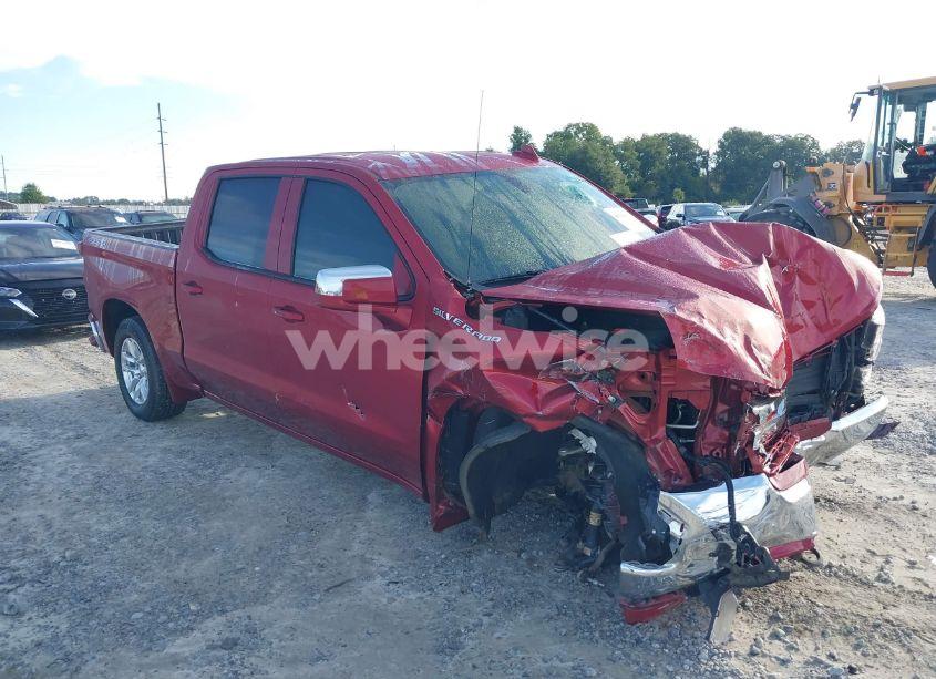 2021 Chevrolet Silverado 1500 4WD SHORT BED LT (VIN 1GCUYDED3MZ418602) main photo