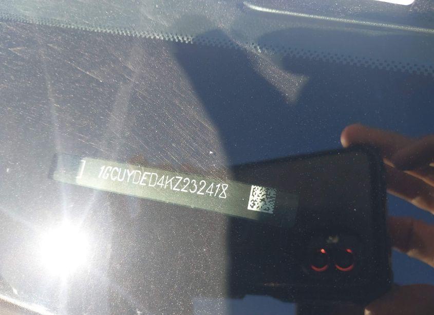 Photo 9 of 2019 Chevrolet Silverado 1500 LT (VIN 1GCUYDED4KZ232418)