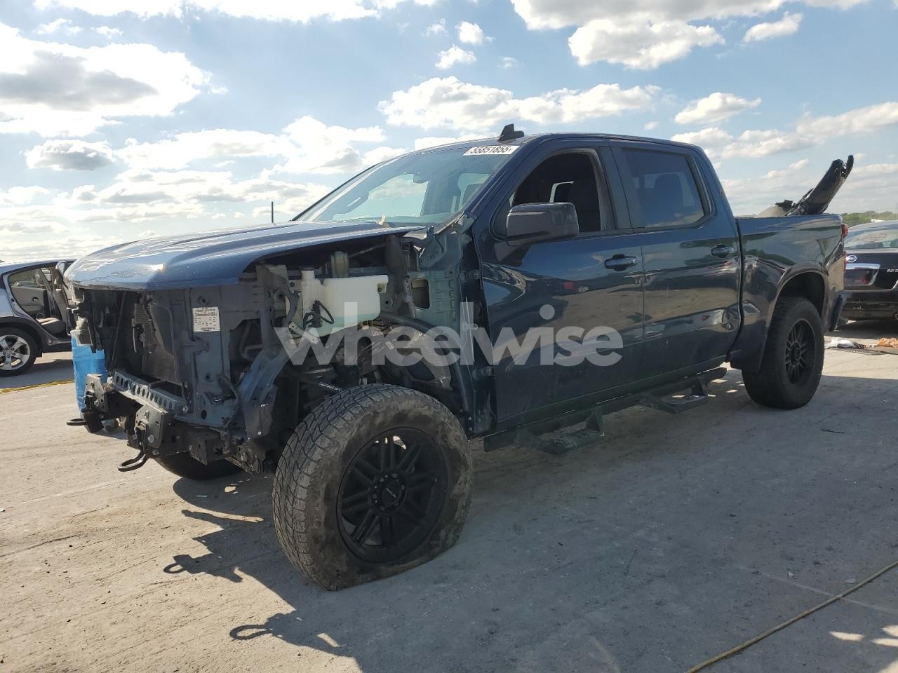 2021 CHEVROLET SILVERADO K1500 RST (VIN 1GCUYDED8MZ245689) main photo