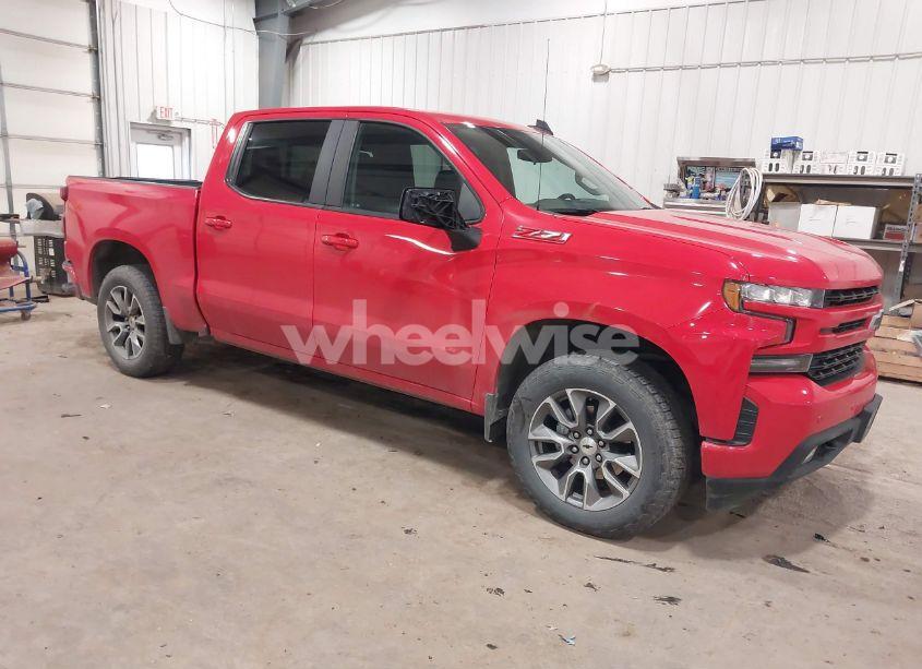 2021 Chevrolet Silverado 1500 4WD SHORT BED RST (VIN 1GCUYEED7MZ297286) main photo