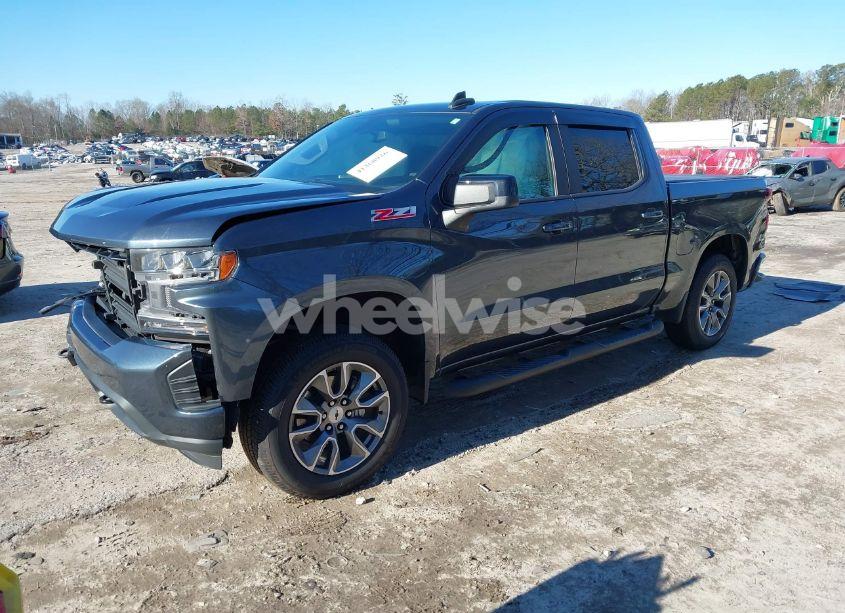Photo 2 of 2021 Chevrolet Silverado 1500 4WD SHORT BED RST (VIN 1GCUYEED8MZ269481)