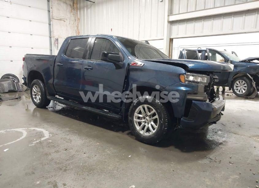 2021 Chevrolet Silverado 1500 4WD SHORT BED RST (VIN 1GCUYEED8MZ342347) main photo