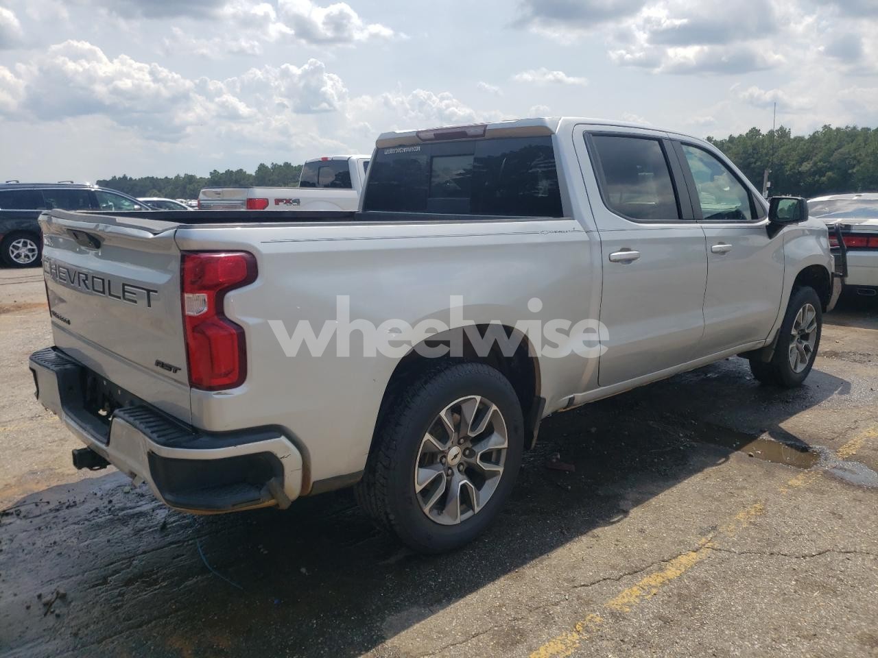 Photo 3 of 2021 CHEVROLET SILVERADO K1500 RST (VIN 1GCUYEED9MZ320700)