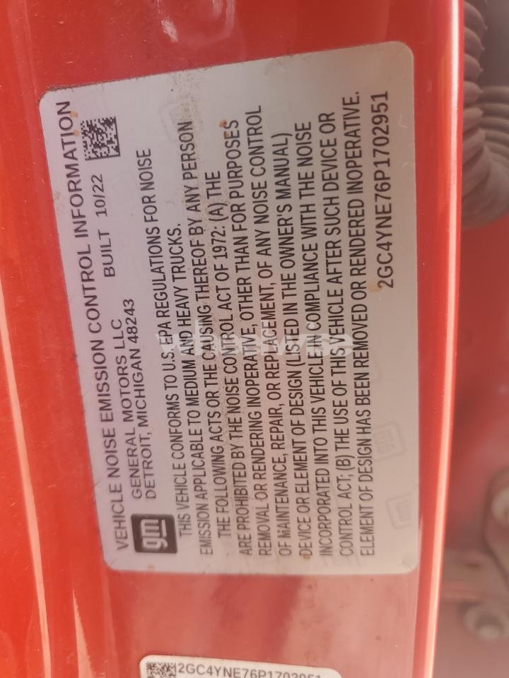 Photo 12 of 2023 CHEVROLET SILVERADO K2500 HEAVY DUTY LT (VIN 1GCUYEET1NZ187391)