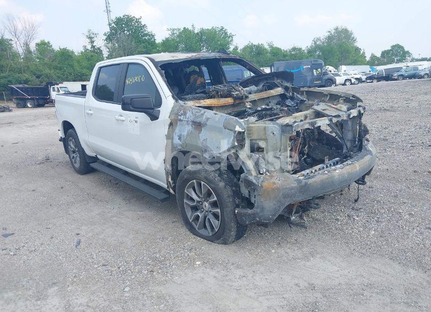 2020 Chevrolet Silverado 1500 4WD SHORT BED RST/4WD STANDARD BED RST (VIN 1GCUYEET7LZ377385) main photo