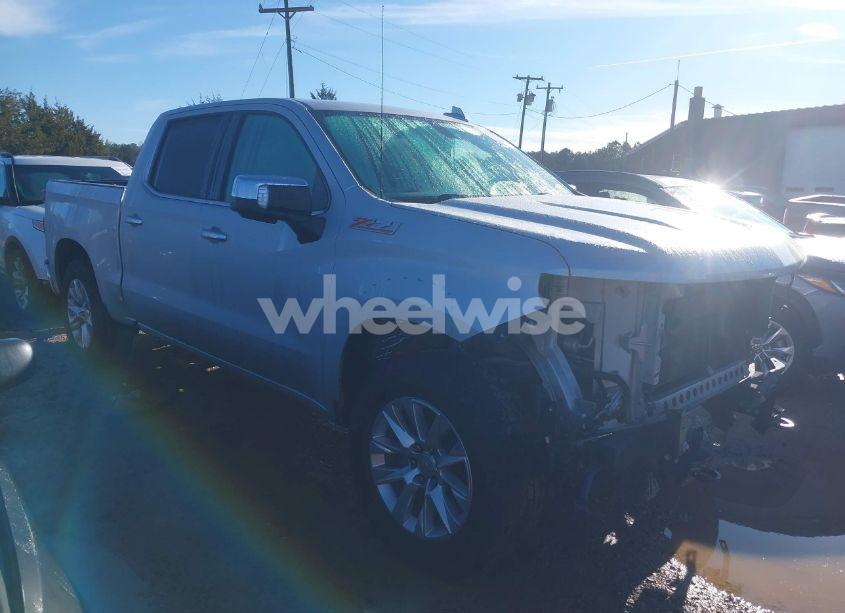 2021 Chevrolet Silverado 1500 4WD SHORT BED LTZ (VIN 1GCUYGED1MZ169475) main photo