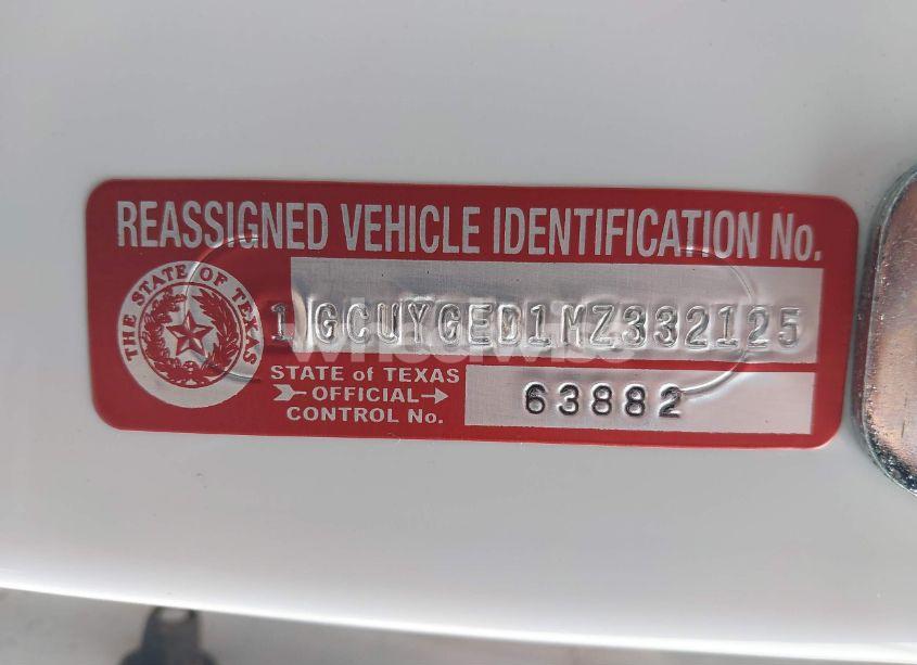 Photo 9 of 2021 Chevrolet Silverado 1500 4WD SHORT BED LTZ (VIN 1GCUYGED1MZ332125)