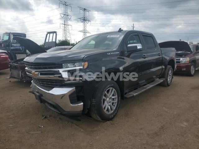 Photo 3 of 2019 CHEVROLET SILVERADO K1500 LT (VIN 1GCUYGEDXKZ185705)