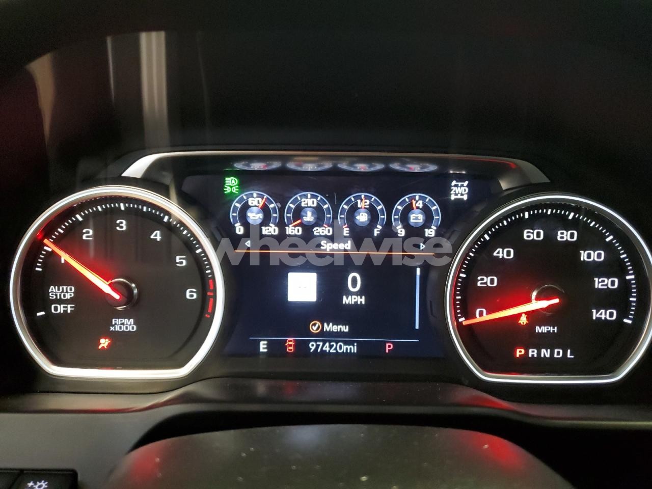 Photo 9 of 2021 CHEVROLET SILVERADO K1500 LTZ (VIN 1GCUYGEDXMZ166218)