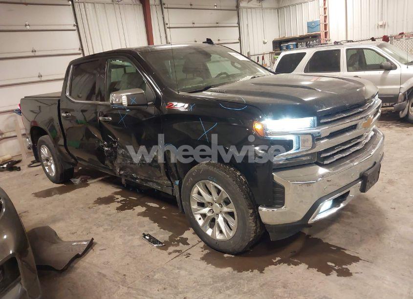 2022 Chevrolet Silverado 1500 LTD 4WD SHORT BED LTZ (VIN 1GCUYGET3NZ116589) main photo