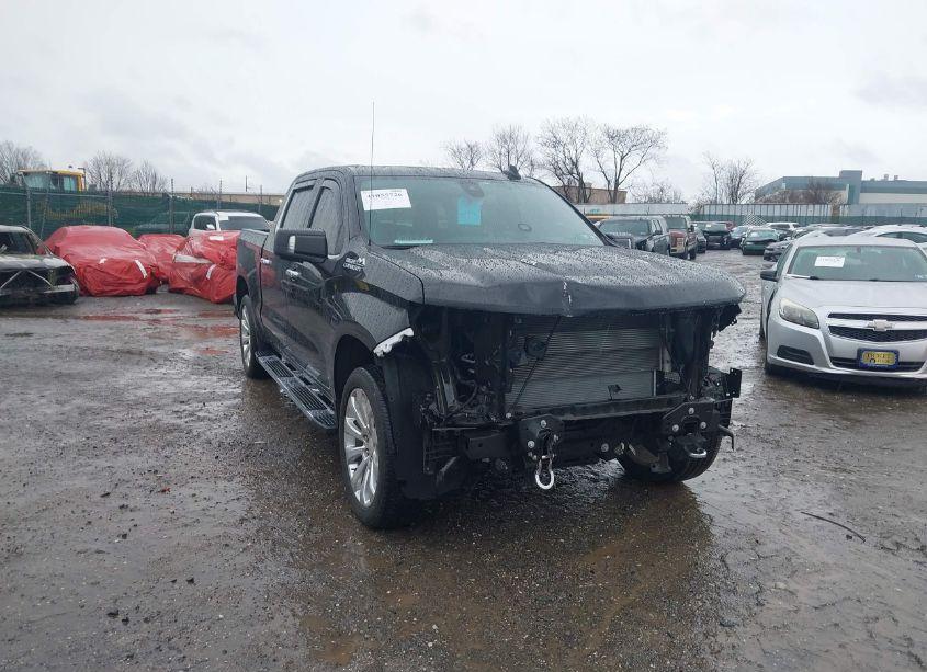 2022 Chevrolet Silverado 1500 LTD 4WD SHORT BED HIGH COUNTRY (VIN 1GCUYHEL6NZ149107) main photo