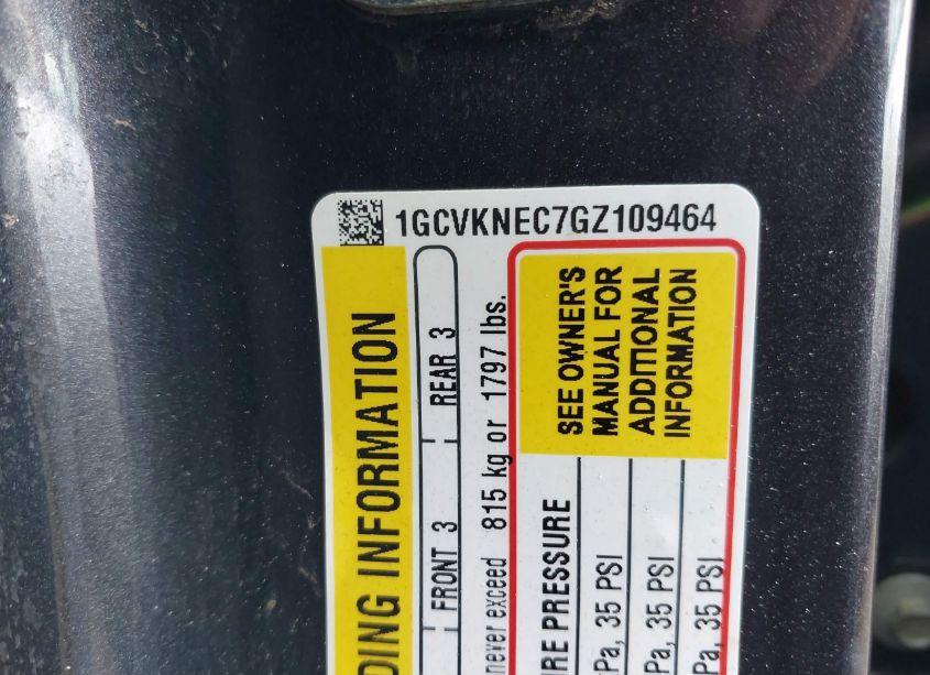 Photo 9 of 2016 Chevrolet Silverado 1500 LS (VIN 1GCVKNEC7GZ109464)