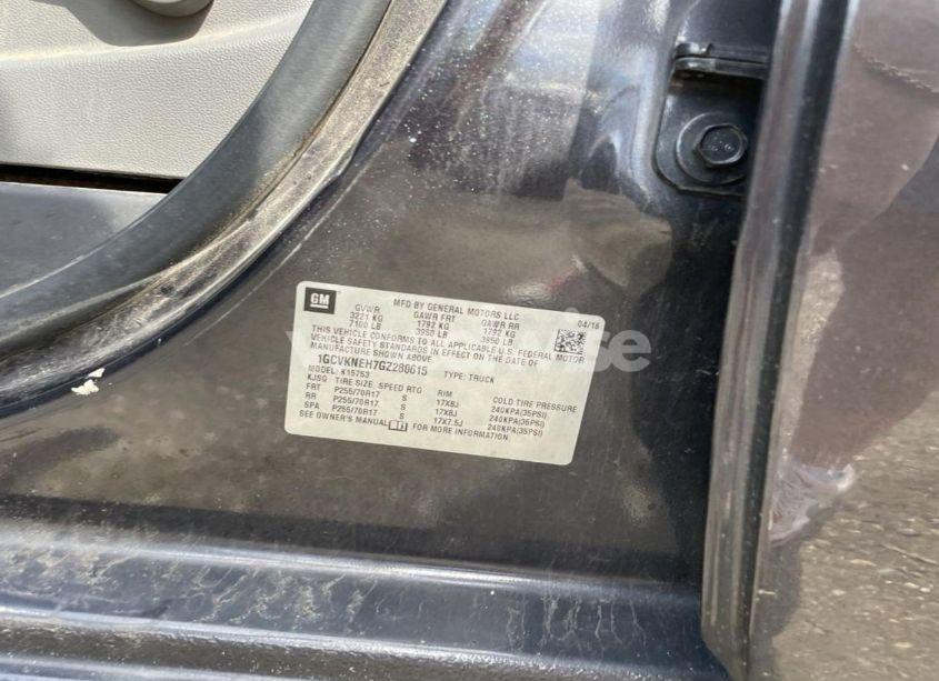 Photo 8 of 2016 Chevrolet Silverado 1500 WT (VIN 1GCVKNEH7GZ280615)