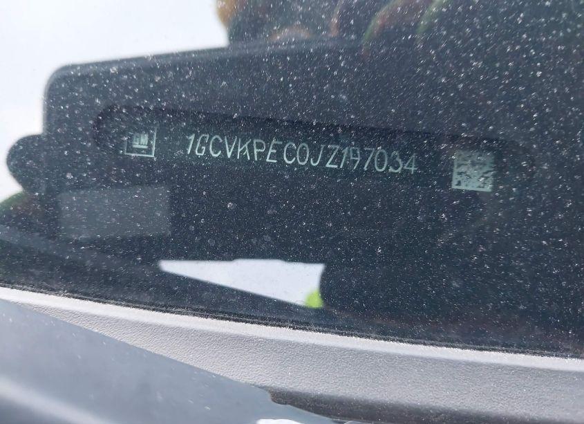 Photo 9 of 2018 Chevrolet Silverado 1500 CUSTOM (VIN 1GCVKPEC0JZ197034)