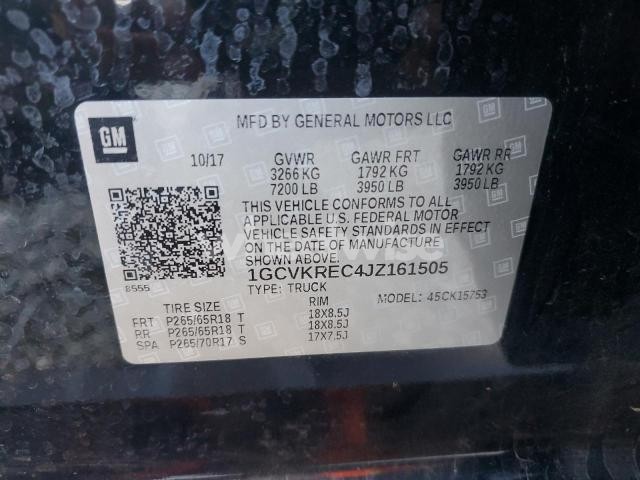 Photo 7 of 2018 CHEVROLET SILVERADO K1500 LT N/A (VIN 1GCVKREC4JZ161505)
