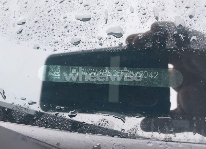 Photo 9 of 2015 Chevrolet Silverado 1500 2LT (VIN 1GCVKREC5FZ372042)