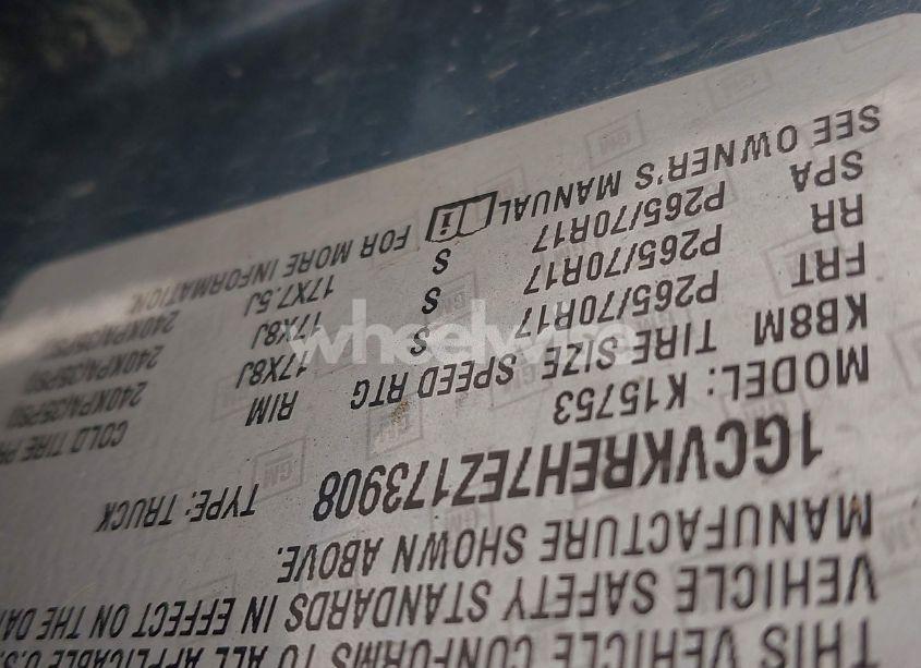 Photo 9 of 2014 Chevrolet Silverado 1500 1LT (VIN 1GCVKREH7EZ173908)