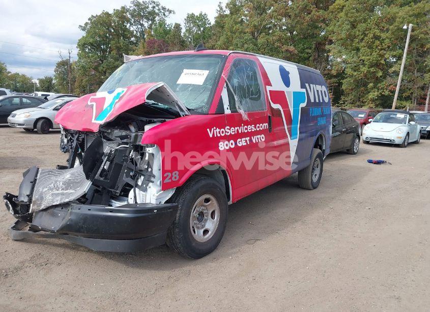 Photo 2 of 2024 Chevrolet Express CARGO RWD 2500 REGULAR WHEELBASE WT (VIN 1GCWGAF75R1189378)