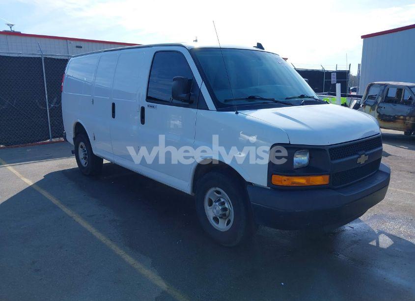 2016 Chevrolet Express 2500 WORK VAN (VIN 1GCWGAFF0G1141744) main photo