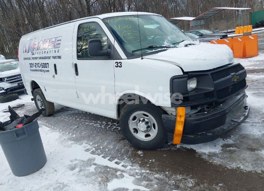 2017 Chevrolet Express 2500 WORK VAN (VIN 1GCWGAFF7H1352294) main photo
