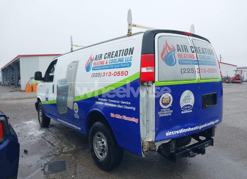 Photo 3 of 2020 Chevrolet Express CARGO RWD 2500 REGULAR WHEELBASE WT (VIN 1GCWGAFG1L1159561)