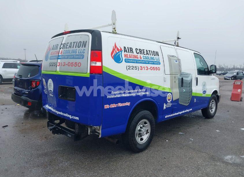 Photo 4 of 2020 Chevrolet Express CARGO RWD 2500 REGULAR WHEELBASE WT (VIN 1GCWGAFG1L1159561)