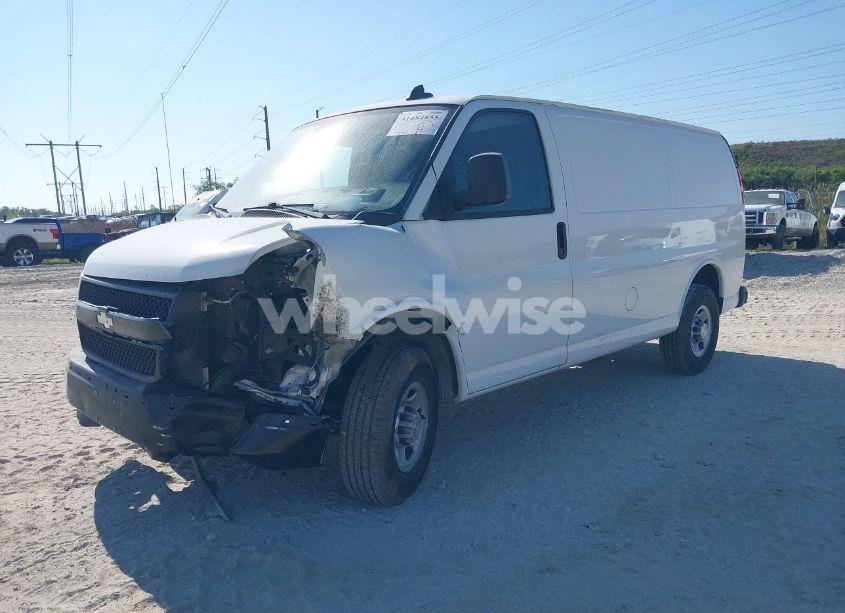 Photo 2 of 2020 Chevrolet Express CARGO RWD 2500 REGULAR WHEELBASE WT (VIN 1GCWGAFG1L1220326)