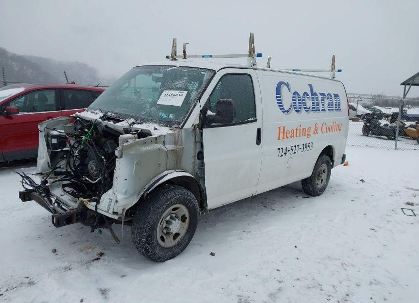 Photo 2 of 2016 Chevrolet Express 2500 WORK VAN (VIN 1GCWGAFG8G1281209)