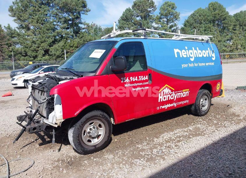 Photo 2 of 2019 Chevrolet Express 2500 WORK VAN (VIN 1GCWGAFG8K1270915)