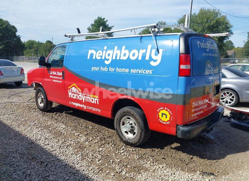 Photo 3 of 2019 Chevrolet Express 2500 WORK VAN (VIN 1GCWGAFG8K1270915)