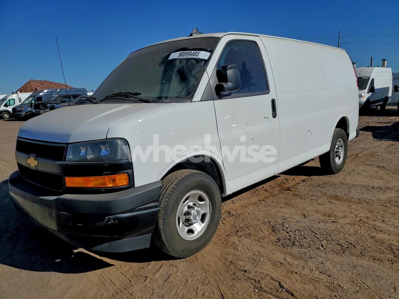 2023 CHEVROLET EXPRESS 2500 DELIVERY VAN (VIN 1GCWGAFP3P1217854) main photo