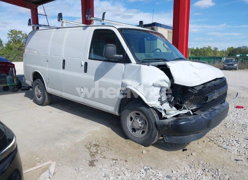 2023 Chevrolet Express CARGO RWD 2500 REGULAR WHEELBASE WT (VIN 1GCWGAFP4P1211707) main photo