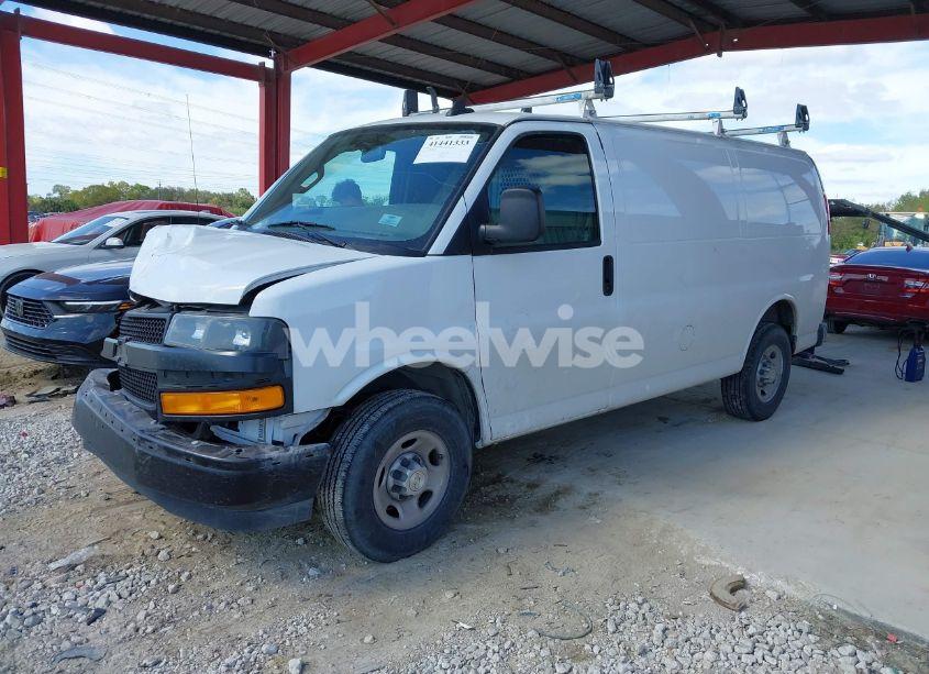 Photo 2 of 2023 Chevrolet Express CARGO RWD 2500 REGULAR WHEELBASE WT (VIN 1GCWGAFP4P1211707)