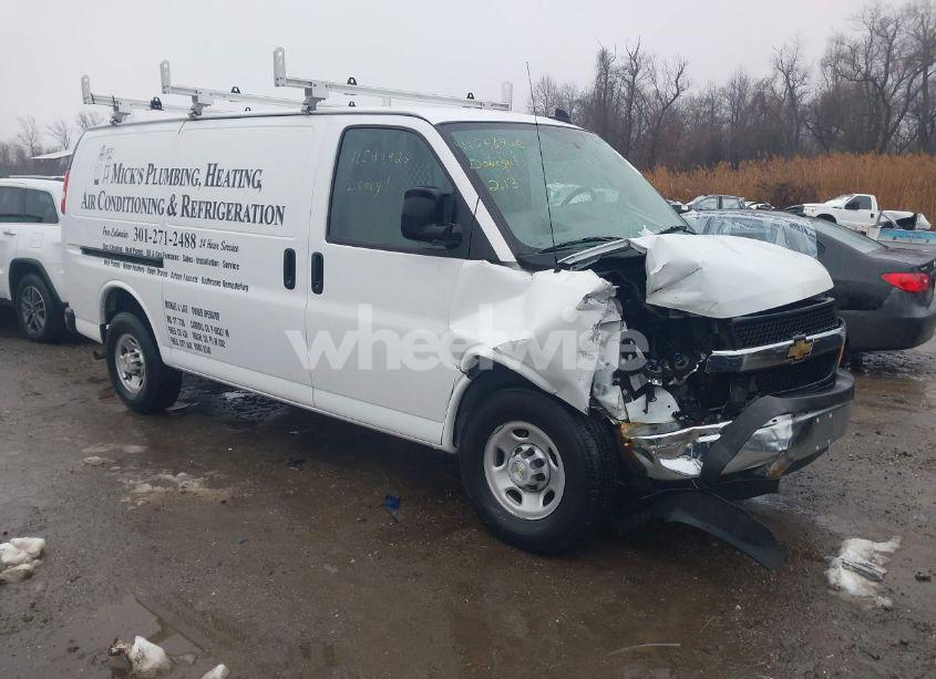 2023 Chevrolet Express CARGO RWD 2500 REGULAR WHEELBASE WT (VIN 1GCWGAFP4P1249681) main photo
