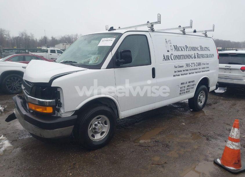 Photo 2 of 2023 Chevrolet Express CARGO RWD 2500 REGULAR WHEELBASE WT (VIN 1GCWGAFP4P1249681)