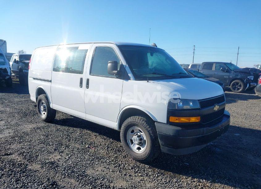 2019 Chevrolet Express 2500 WORK VAN (VIN 1GCWGAFP6K1365733) main photo