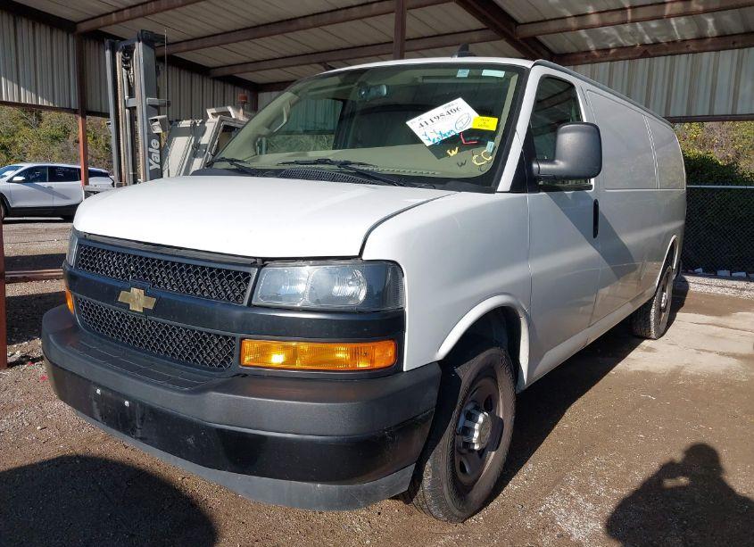 Photo 2 of 2023 Chevrolet Express CARGO RWD 2500 EXTENDED WHEELBASE WT (VIN 1GCWGBFP2P1116357)