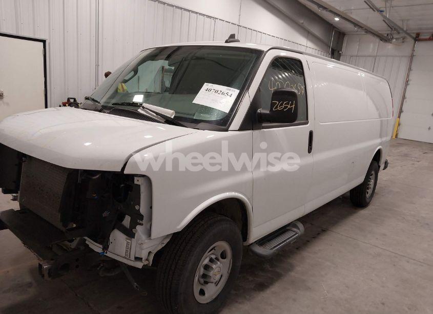 Photo 2 of 2023 Chevrolet Express CARGO RWD 2500 EXTENDED WHEELBASE WT (VIN 1GCWGBFP6P1242592)