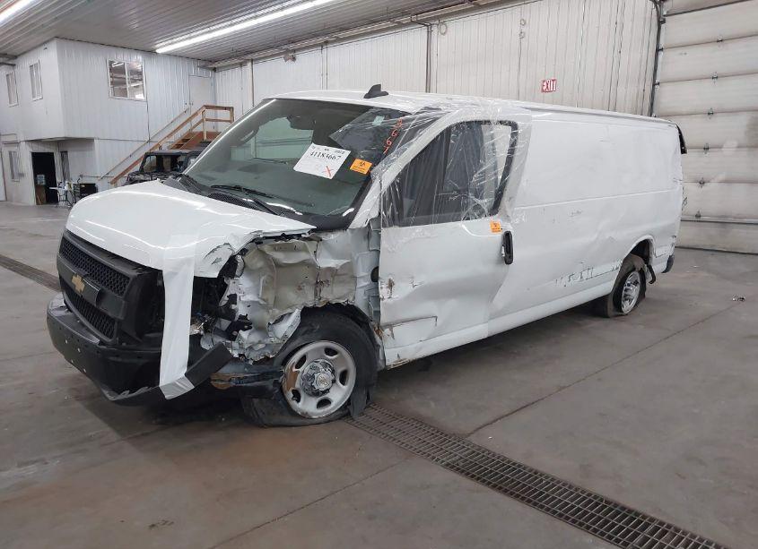 Photo 2 of 2023 Chevrolet Express CARGO RWD 2500 EXTENDED WHEELBASE WT (VIN 1GCWGBFP9P1204595)