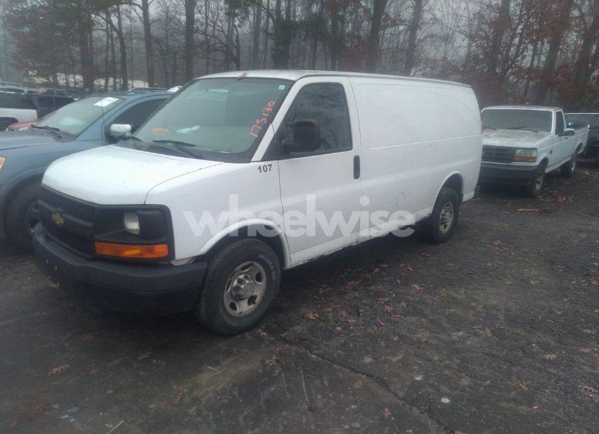 Photo 2 of 2012 Chevrolet Express 2500 WORK VAN (VIN 1GCWGFBA1C1175130)