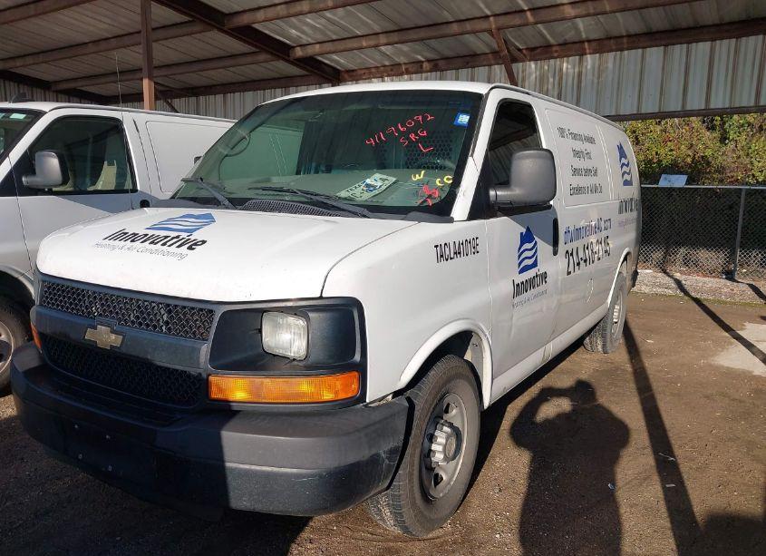 Photo 2 of 2014 Chevrolet Express 2500 WORK VAN (VIN 1GCWGFBA2E1122133)
