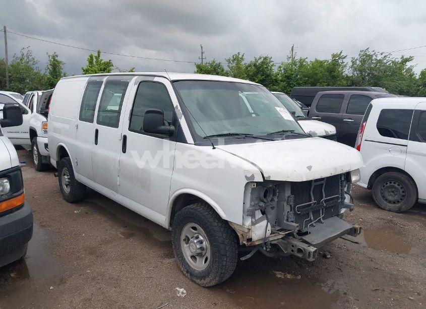 2013 Chevrolet Express 2500 WORK VAN (VIN 1GCWGFBA5D1110640) main photo