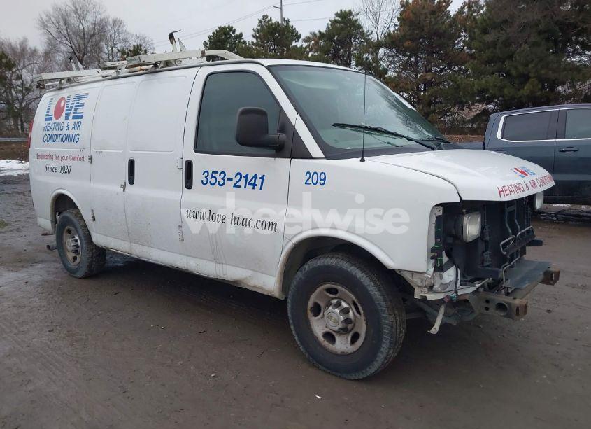 2013 Chevrolet Express 2500 WORK VAN (VIN 1GCWGFBA5D1177173) main photo