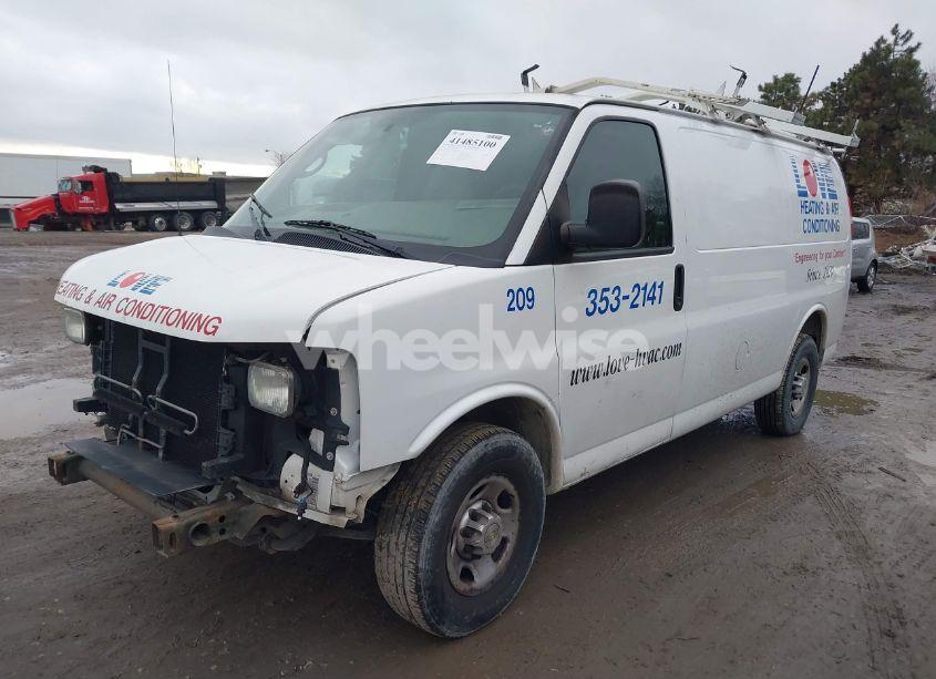 Photo 2 of 2013 Chevrolet Express 2500 WORK VAN (VIN 1GCWGFBA5D1177173)