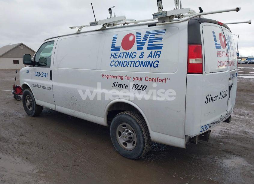 Photo 3 of 2013 Chevrolet Express 2500 WORK VAN (VIN 1GCWGFBA5D1177173)