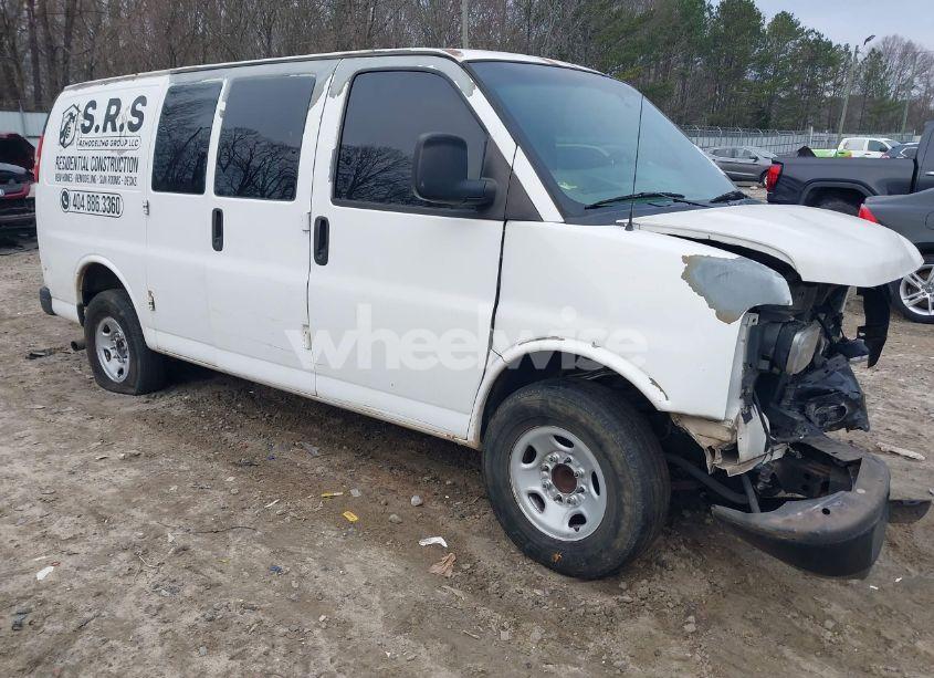 2012 Chevrolet Express 2500 WORK VAN (VIN 1GCWGFBAXC1104329) main photo