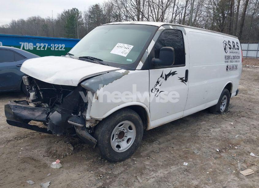 Photo 2 of 2012 Chevrolet Express 2500 WORK VAN (VIN 1GCWGFBAXC1104329)