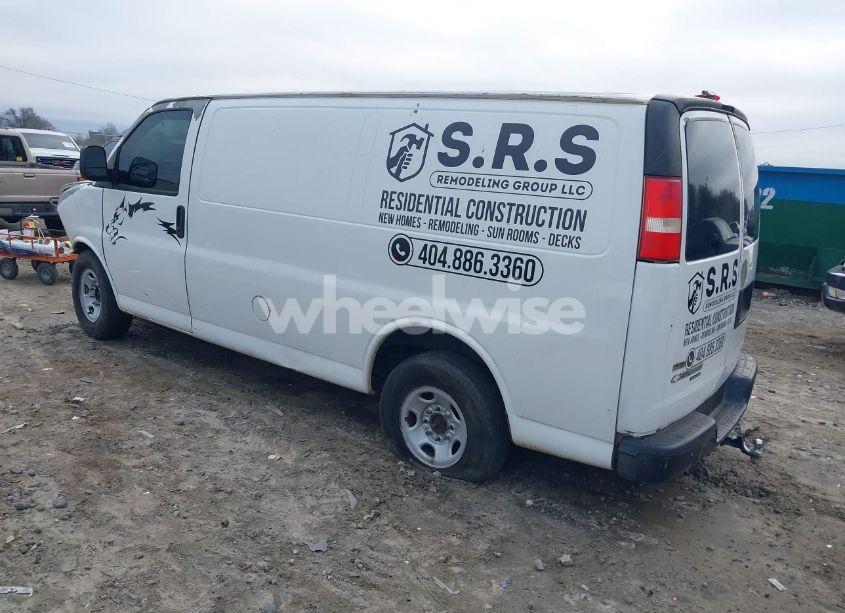 Photo 3 of 2012 Chevrolet Express 2500 WORK VAN (VIN 1GCWGFBAXC1104329)