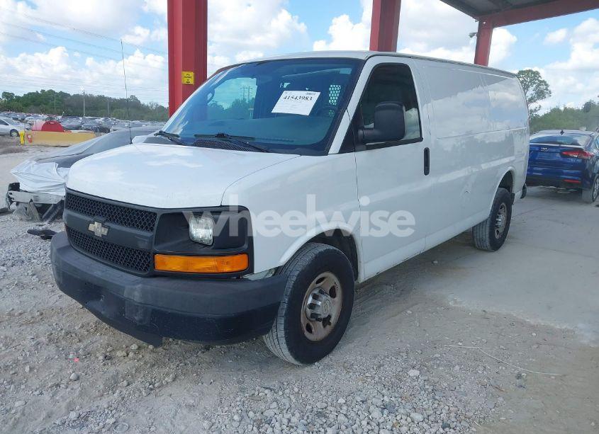 Photo 2 of 2014 Chevrolet Express 2500 WORK VAN (VIN 1GCWGFCA1E1124180)