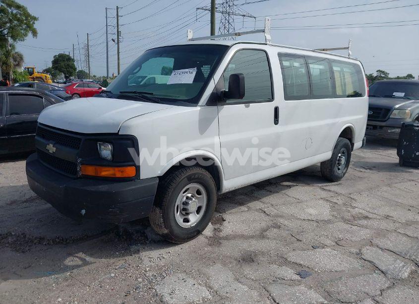 Photo 2 of 2012 Chevrolet Express 2500 WORK VAN (VIN 1GCWGFCA2C1121527)